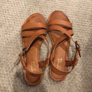 Rampage Memory Foam Sandals Size 11
